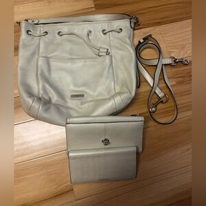 Coach purse, wallet, & checkbook holder!